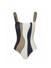 Cargar imagen en el visor de la galería, Siamese Conservative Belly Covering Beach Swimwear