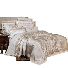 Cargar imagen en el visor de la galería, Four-piece Bed Full Cotton  Linen And Duvet Cover