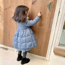 Cargar imagen en el visor de la galería, Children&#39;s Winter Clothes Little Girl&#39;s Mid-length Coat