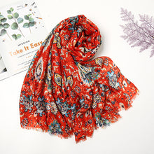 Charger l&#39;image dans la galerie, Retro Patchwork Bohemian Printed Cashew Scarf