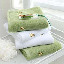 Cargar imagen en el visor de la galería, Full Embroidery Avocado Cotton Towel