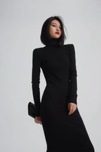 Load image into Gallery viewer, Autumn And Winter Fishtail Skirt Wool Knitted Slim Fit Slimming Waist Sheath  Party dress