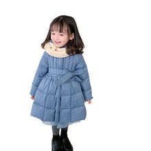 Cargar imagen en el visor de la galería, Children&#39;s Winter Clothes Little Girl&#39;s Mid-length Coat