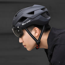 Cargar imagen en el visor de la galería, Cycling Helmet Integrated With Goggles Helmet Mountain Road bicycle Helmet Equipment