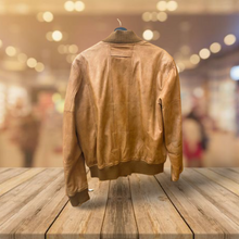 Cargar imagen en el visor de la galería, Second Hand Leather Brown Jacket