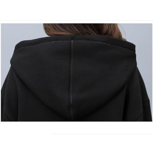 Women's Hooded Long Sleeve Two-piece Suit