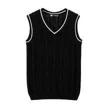 Cargar imagen en el visor de la galería, V-neck Vest Twisted Pullover Sweater Men&#39;s Vest
