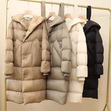 Load image into Gallery viewer, Women&#39;s Long Down Jacket Coat