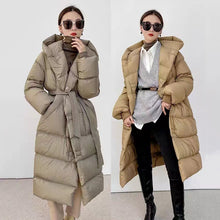 Load image into Gallery viewer, Women&#39;s Long Down Jacket Coat