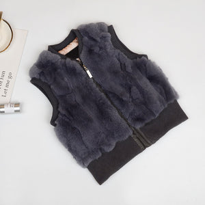 Fur Vest Warm Autumn And Winter Fur Coat