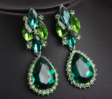 Charger l&#39;image dans la galerie, Crystal African Necklace Earring Set for Occasions