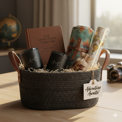 Adventure Awaits   Gift Basket Kit