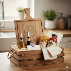 The "Gourmet Kitchen Duet" Gift Basket