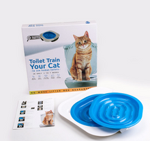 Charger l&#39;image dans la galerie, Pet Toilet Trainer catsCeaningTrainingToilet Supplies with Toilet Seat Lighting