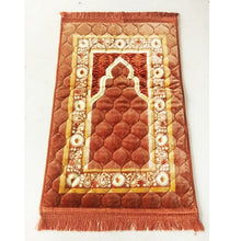 Charger l&#39;image dans la galerie, Muslim Quilted Prayer Rugs, Pilgrimage Mats,  Prayer Mats