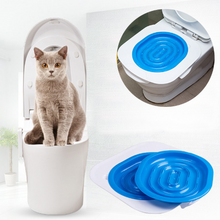 Charger l&#39;image dans la galerie, Pet Toilet Trainer catsCeaningTrainingToilet Supplies with Toilet Seat Lighting