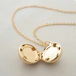 New phase secret information ball small box necklace - FUCHEETAH