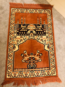 Beautiful Praying Rug Sijada 110 * 70 cm Light Orange - FUCHEETAH