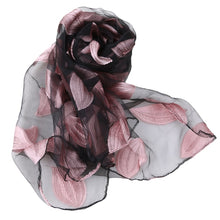 Charger l&#39;image dans la galerie, New Spring Summer Scarf Leaf Cut Flowers Scarves  Cover Up For Women Shawls - FUCHEETAH