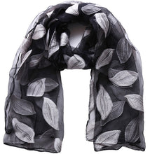 Charger l&#39;image dans la galerie, New Spring Summer Scarf Leaf Cut Flowers Scarves  Cover Up For Women Shawls - FUCHEETAH