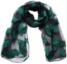 Charger l&#39;image dans la galerie, New Spring Summer Scarf Leaf Cut Flowers Scarves  Cover Up For Women Shawls - FUCHEETAH