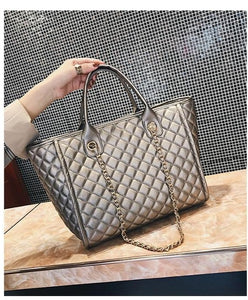 Luxury Handbags ,Large Shoulder Bag Women Leather Pu - FUCHEETAH