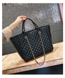 Luxury Handbags ,Large Shoulder Bag Women Leather Pu - FUCHEETAH