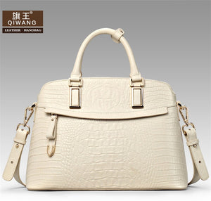 Crocodile Leather Women Small Handbags Luxury Designer 100% Genuine Leather - FUCHEETAH