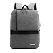 Cargar imagen en el visor de la galería, Litthing Slim Laptop Backpack Men Work Unisex Black Ultralight - FUCHEETAH