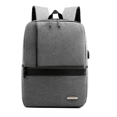 Litthing Slim Laptop Backpack Men Work Unisex Black Ultralight - FUCHEETAH