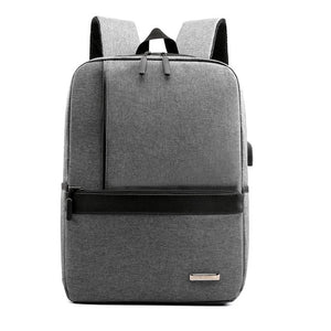 Litthing Slim Laptop Backpack Men Work Unisex Black Ultralight - FUCHEETAH