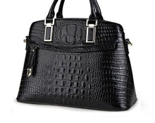 Charger l&#39;image dans la galerie, Crocodile Leather Women Small Handbags Luxury Designer 100% Genuine Leather - FUCHEETAH