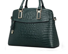 Charger l&#39;image dans la galerie, Crocodile Leather Women Small Handbags Luxury Designer 100% Genuine Leather - FUCHEETAH