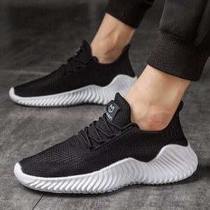 Men's Breathable Fly Knit Casual Footwear Mesh Classic Sneakers - FUCHEETAH