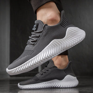 Men's Breathable Fly Knit Casual Footwear Mesh Classic Sneakers - FUCHEETAH