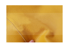 Cargar imagen en el visor de la galería, Women Luxury Bag Casual Tote Female Lemon Yellow Cowhide Genuine Leather - FUCHEETAH