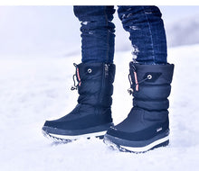 Charger l&#39;image dans la galerie, Winter Platform Women Boots Children Rubber anti-slip Snow Boots Shoes for women Waterproof Warm Winter Shoes Botas - FUCHEETAH