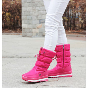 Winter Platform Women Boots Children Rubber anti-slip Snow Boots Shoes for women Waterproof Warm Winter Shoes Botas - FUCHEETAH