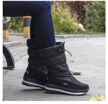 Charger l&#39;image dans la galerie, Winter Platform Women Boots Children Rubber anti-slip Snow Boots Shoes for women Waterproof Warm Winter Shoes Botas - FUCHEETAH