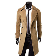 Load image into Gallery viewer, Samo Zaen Collection Fashion Long Trench Mantel High Quality - FUCHEETAH