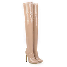 Charger l&#39;image dans la galerie, High Heels Over The Knee Boots Women Stretch Thigh High Boots - FUCHEETAH