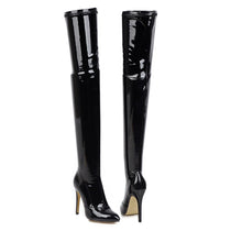 Charger l&#39;image dans la galerie, High Heels Over The Knee Boots Women Stretch Thigh High Boots - FUCHEETAH