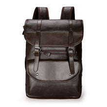 Cargar imagen en el visor de la galería, Men Backpack Leather large laptop different colors - FUCHEETAH