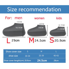 Charger l&#39;image dans la galerie, women men shoes Waterproof Shoe Cover Silicone Material Unisex Shoes Protectors Rain Boots for Indoor Outdoor Rainy Days - FUCHEETAH