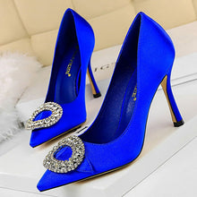 Charger l&#39;image dans la galerie, Rhinestone High Heels Women Pumps  Shoes Pointed Toe - FUCHEETAH