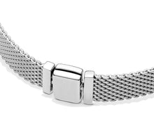 Charger l&#39;image dans la galerie, Authent 925 Sterling Silver Bracelet Reflexions Mesh Bracelet For Women Luxury - FUCHEETAH