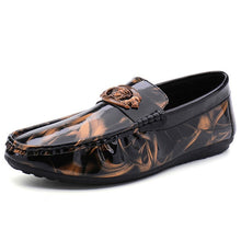 Charger l&#39;image dans la galerie, Explosive Leather Face Tiger  Wild Peas Shoes Wild Men&#39;s footwear - FUCHEETAH