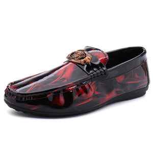 Explosive Leather Face Tiger  Wild Peas Shoes Wild Men's footwear - FUCHEETAH