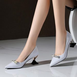 Woman's Shoes Slip On Strange Style Elegant Pumps - FUCHEETAH