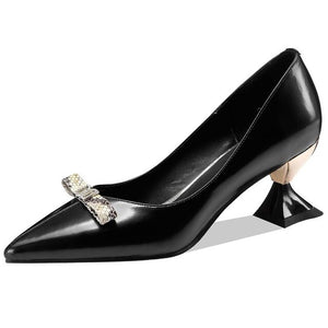 Woman's Shoes Slip On Strange Style Elegant Pumps - FUCHEETAH